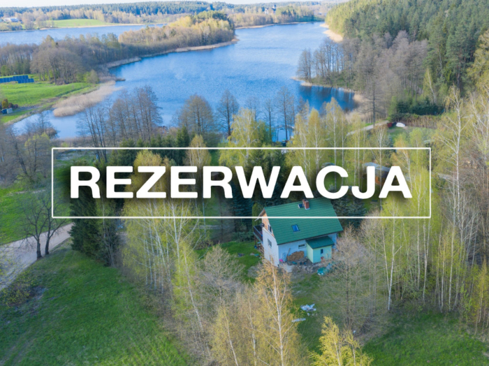 Dom na skraju jezior, grunt 3000m2, super miejsce.