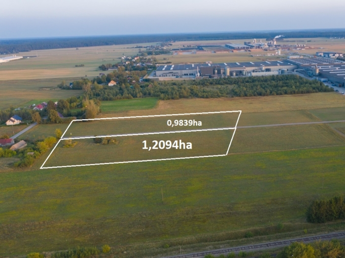 SSSE grunty inwestycyjne 2,19ha, ul.Turkusowa, Suwałki.