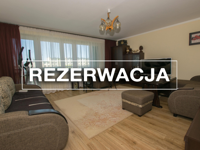 Mieszkanie 3-pokojowe 61m2, os.Północ, II piętro, wyposażenie w cenie.