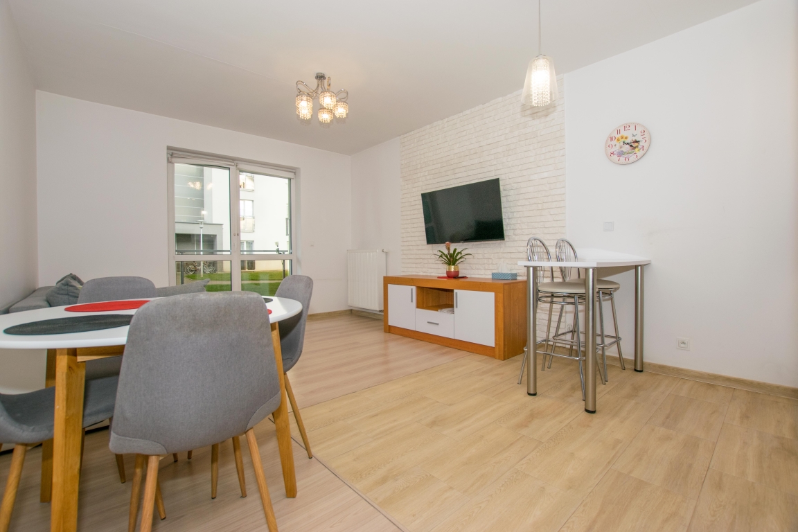 2-pokojowe 46m2, parter, nowe budownictwo, Zielone Osiedle.