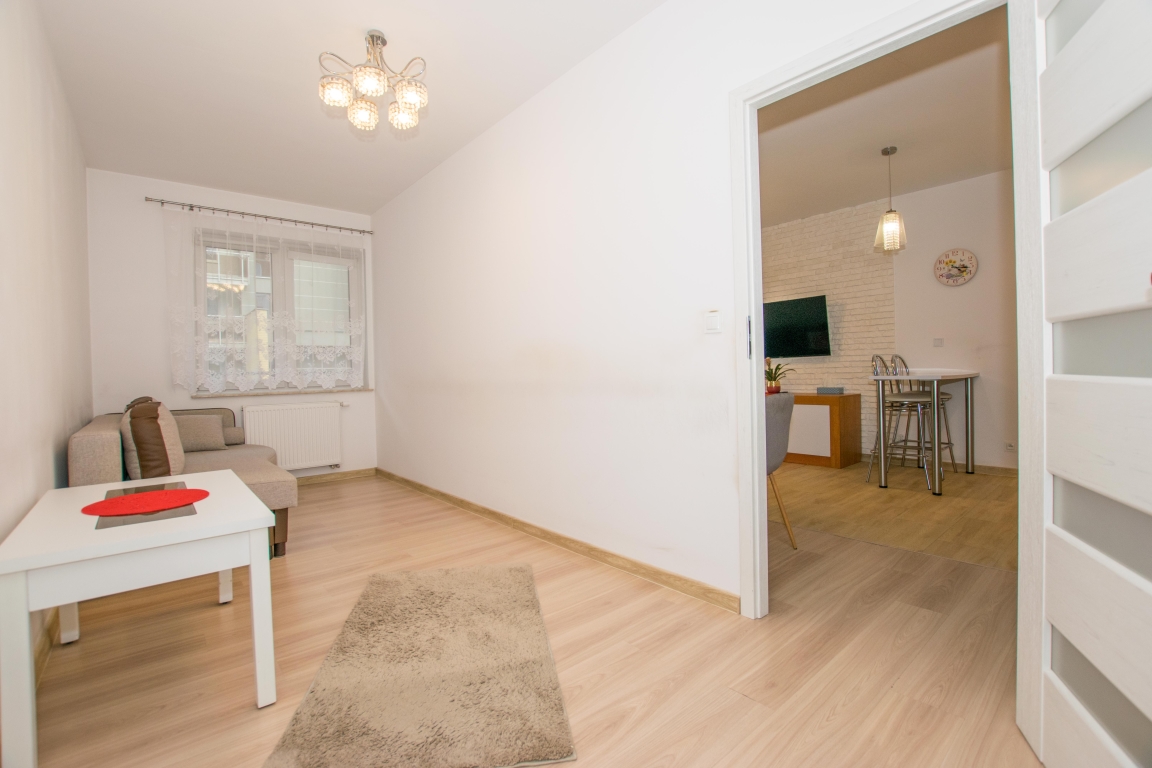 2-pokojowe 46m2, parter, nowe budownictwo, Zielone Osiedle.