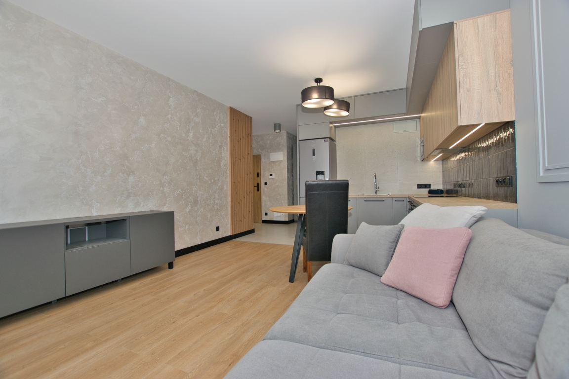 NOWE 2-pokojowe 45m2, wyposażone, ul. Putry, Harmony.