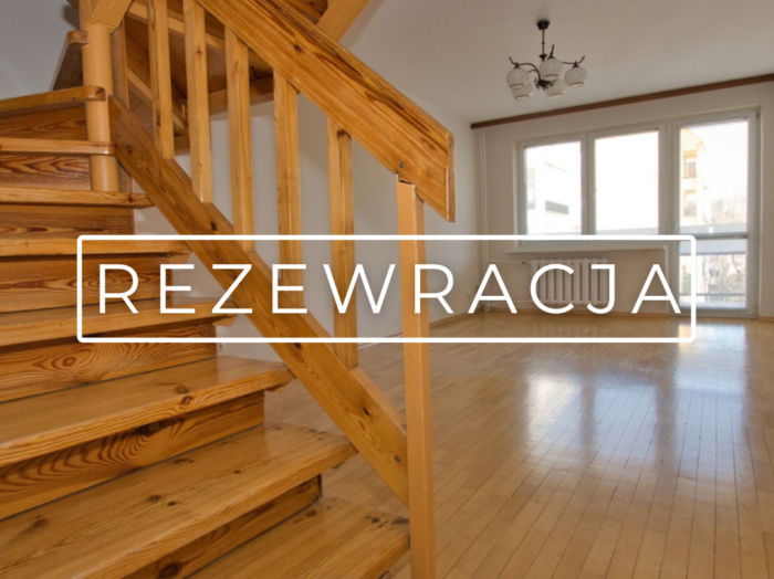 Dwupoziomowe 5-pokojowe 86m2, II piętro, os.Północ.