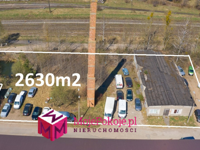 Działka budowlana USŁUGOWA 2630m2, MPZP, Suwałki.
