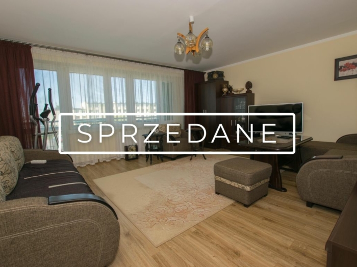 Mieszkanie 3-pokojowe 61m2, os.Północ, II piętro, wyposażenie w cenie.